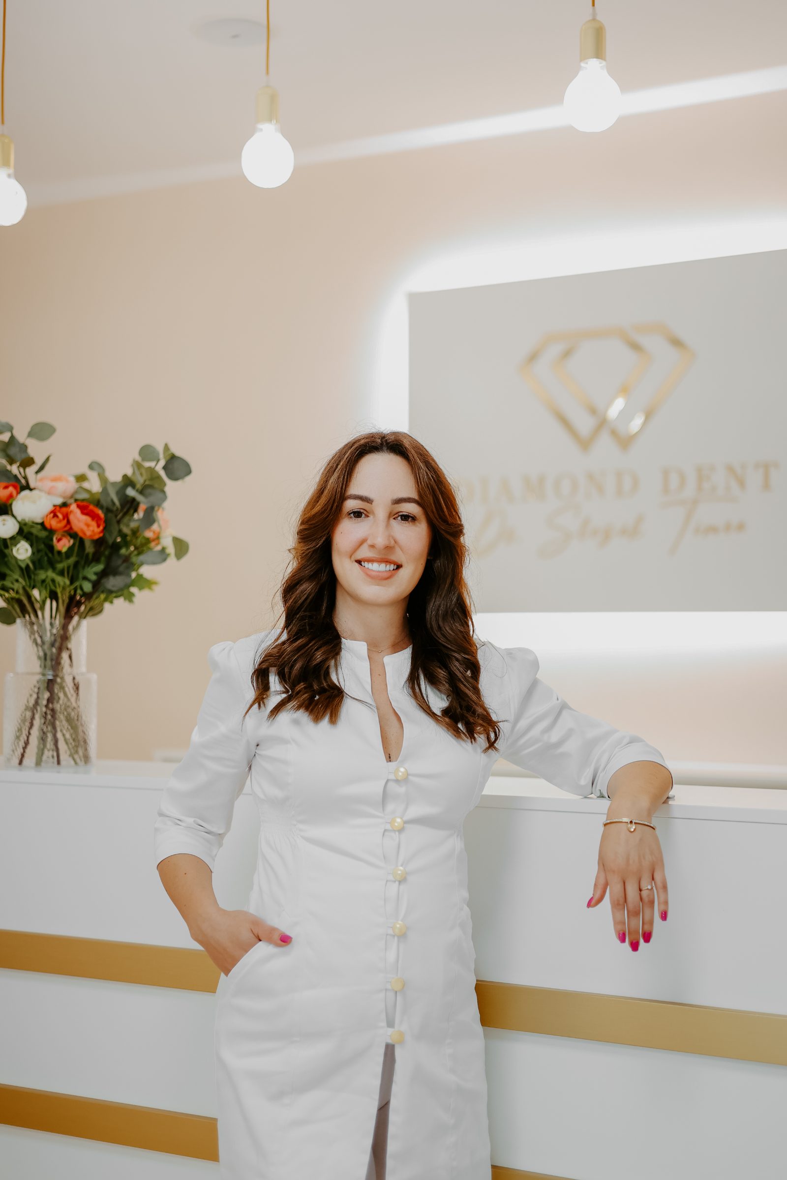 Recepcia zubnej ambulancie Diamond Dent